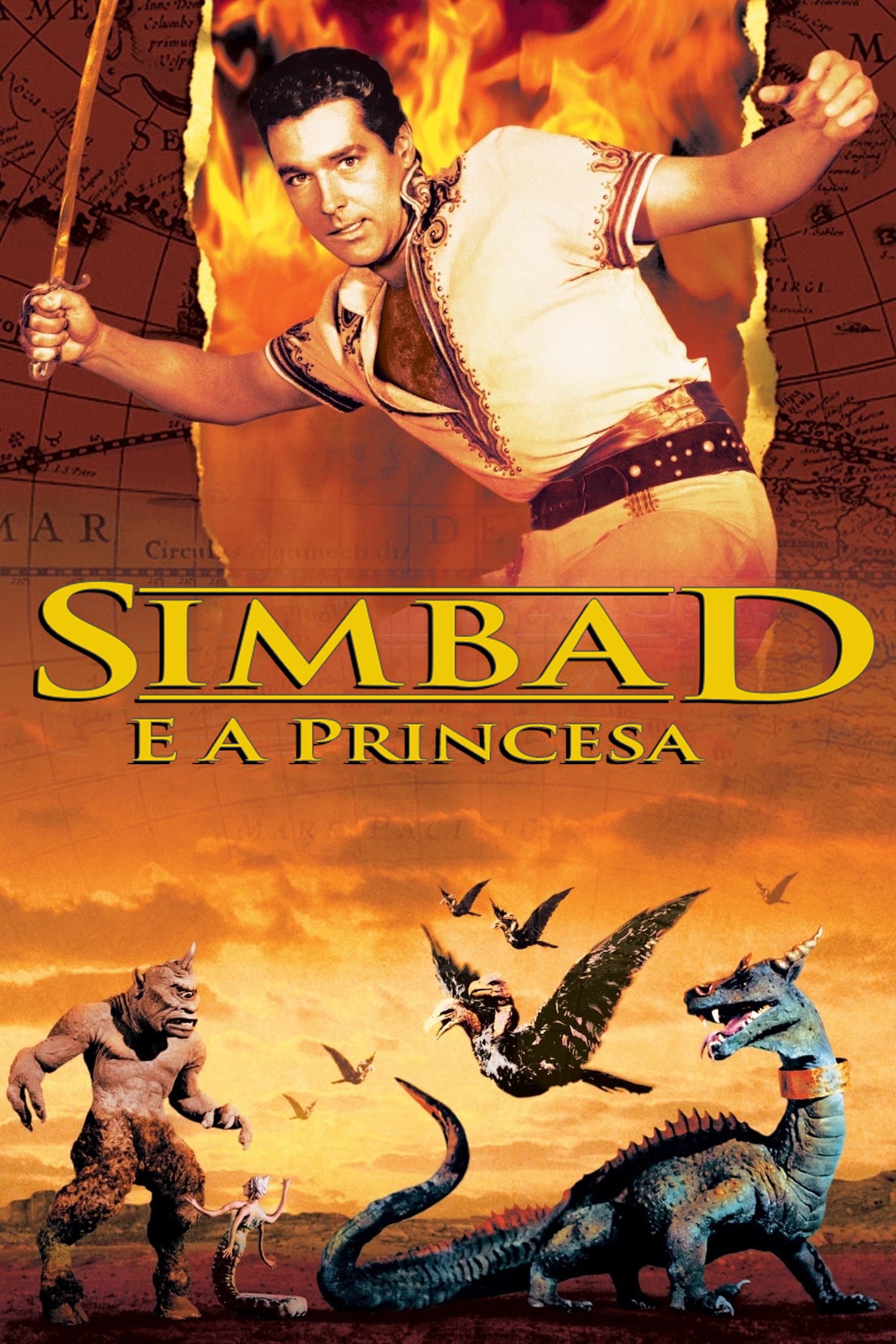 Poster de Simbad e a Princesa