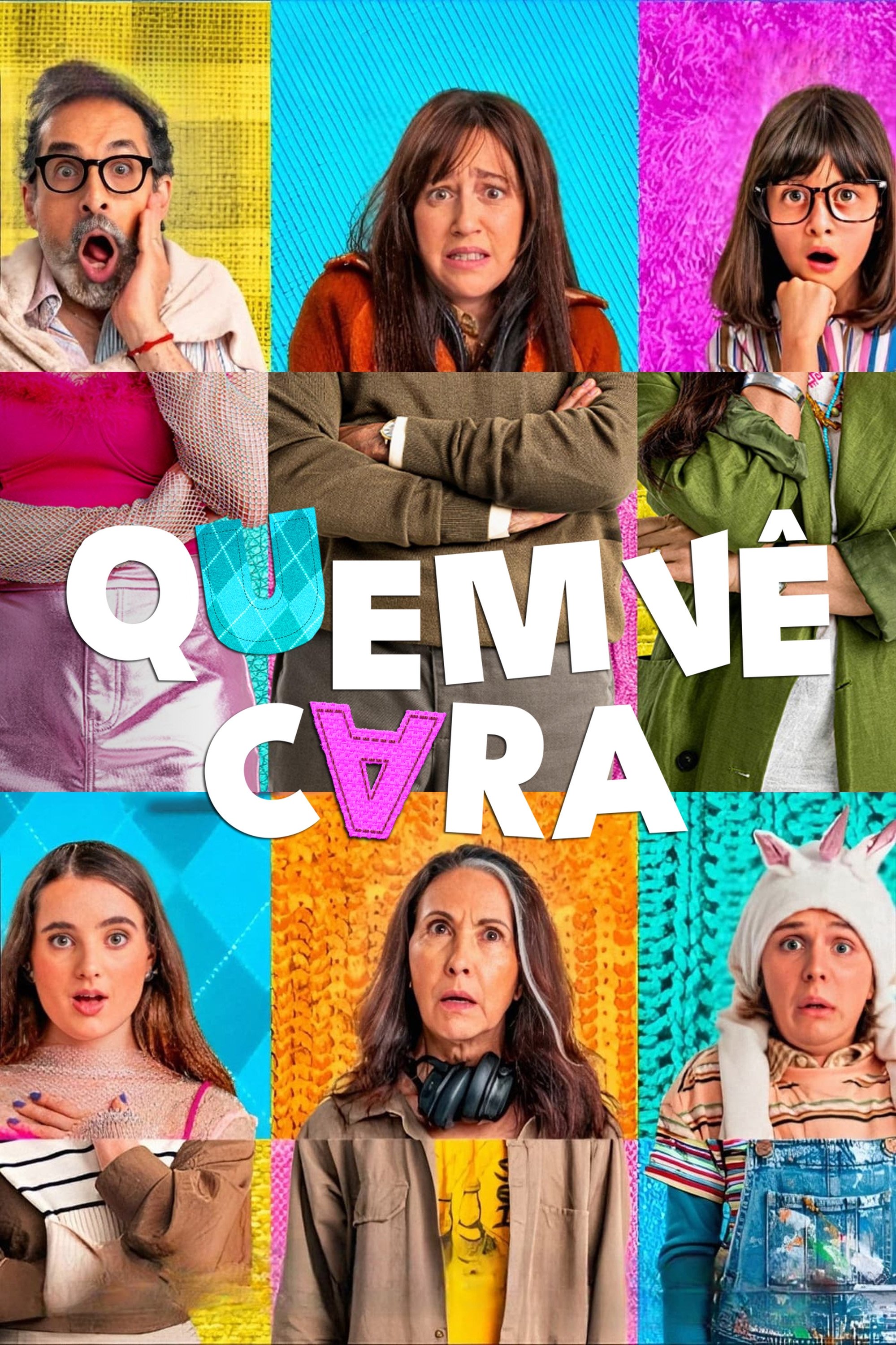 Poster de Quem Vê Cara