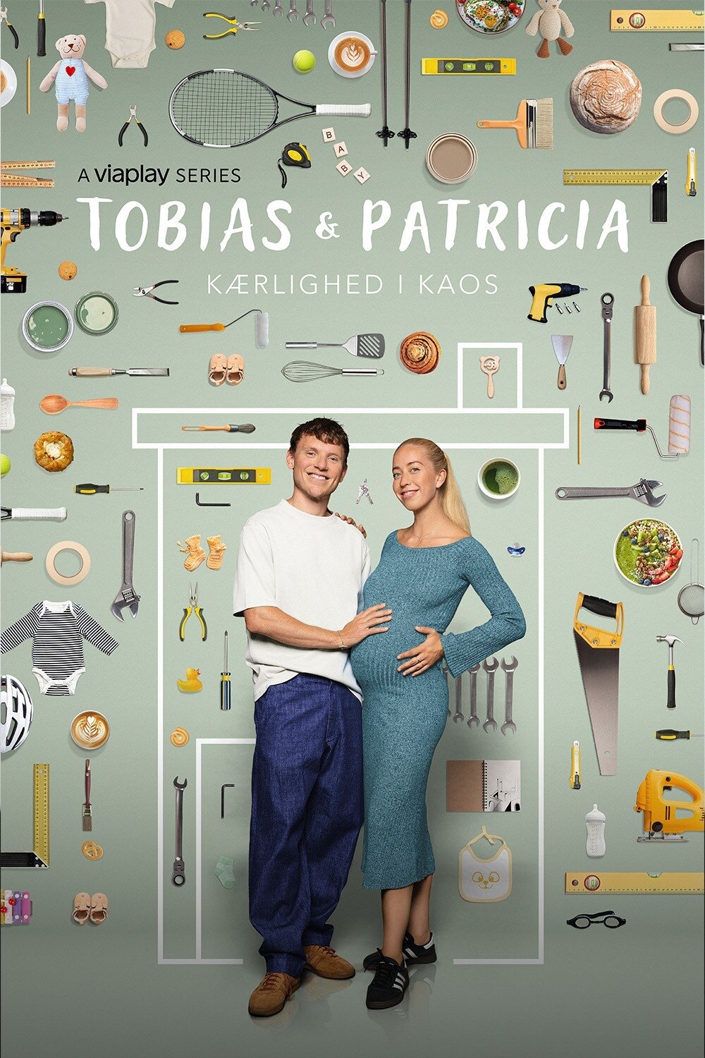 Poster de Tobias & Patricia: Kærlighed i Kaos