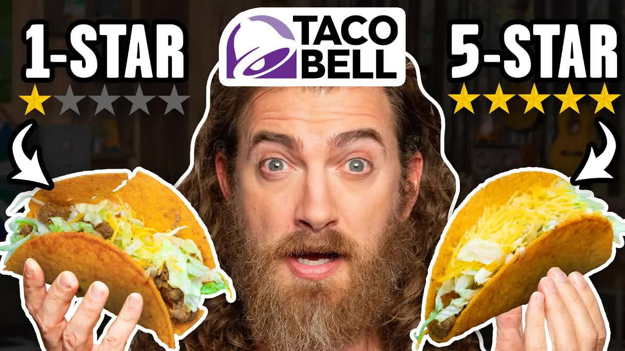 1 Star vs. 5 Star Taco Bell Taste Test