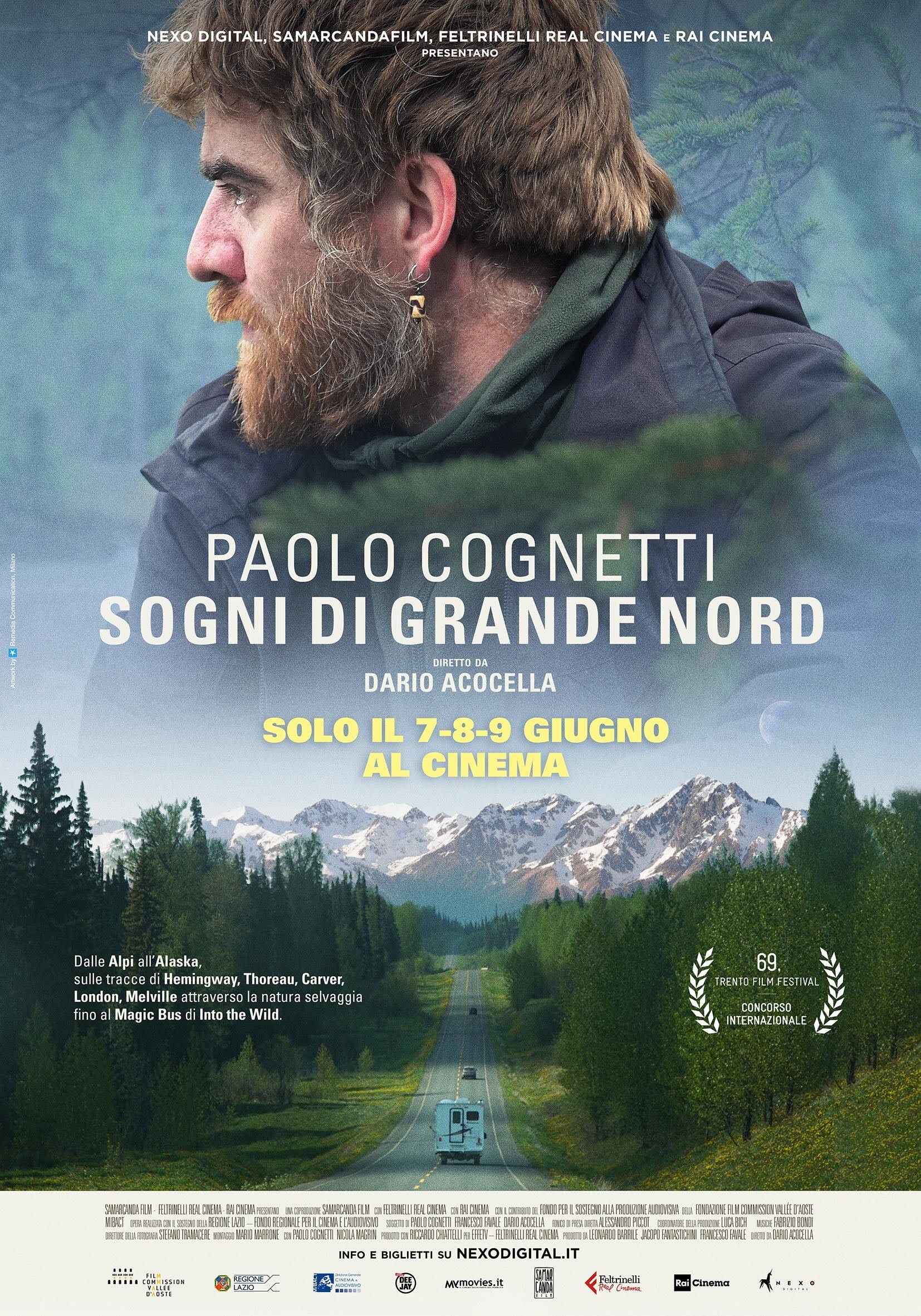Poster de Paolo Cognetti. Sogni di Grande Nord