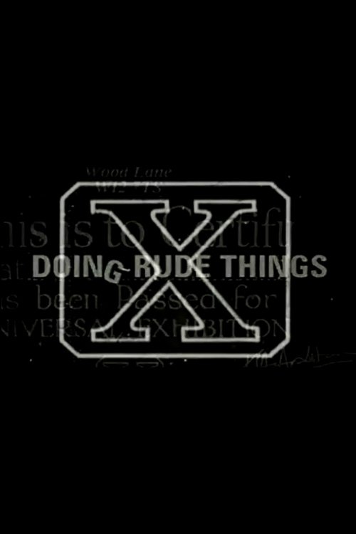 Poster de Doing Rude Things