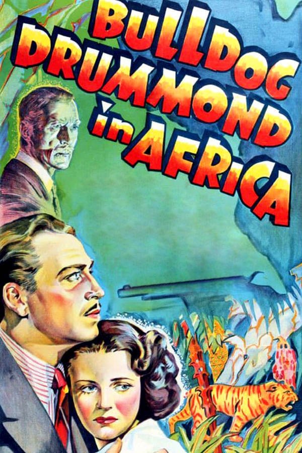 Poster de Bulldog Drummond in Africa