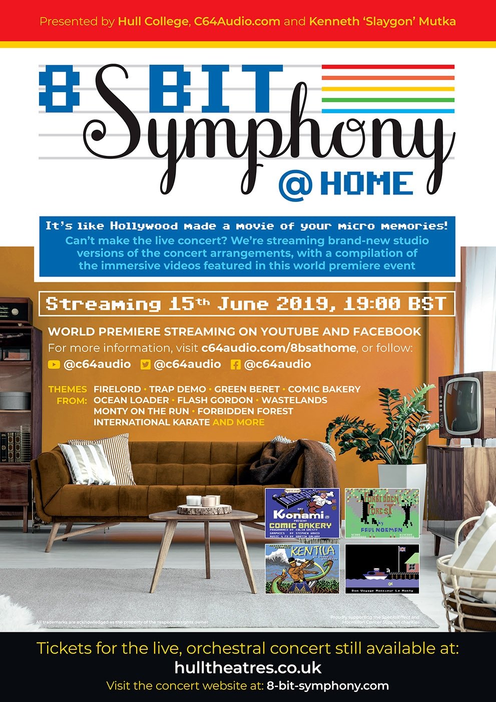Poster de 8-Bit Symphony @ Home