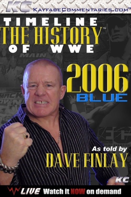 Poster de Timeline: The History of WWE – 2006 Blue – As Told By Fit Finlay