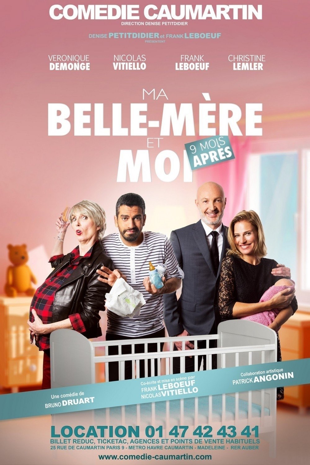 Affiche du film Ma belle mère et moi... 9 mois après