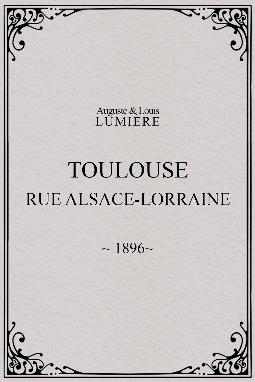 Toulouse, rue Alsace-Lorraine
