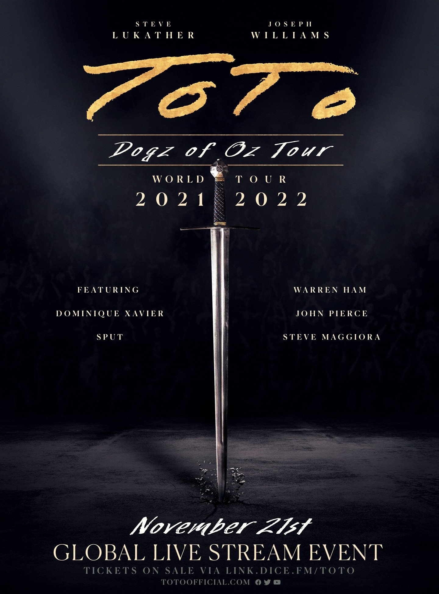 Poster de Toto: Dogz of Oz Tour (Global Live Stream)