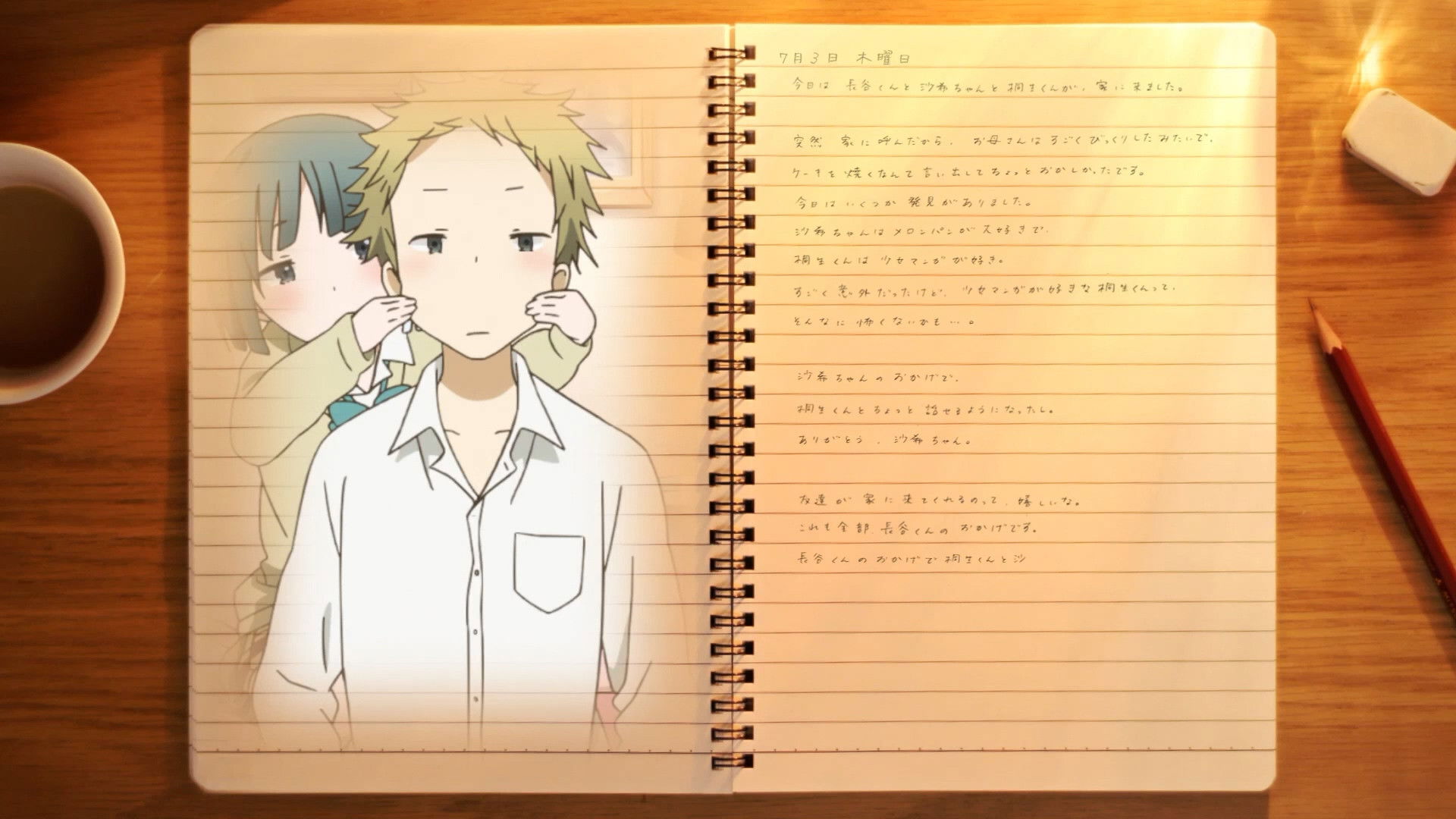 Kaori's Journal - Thursday, July 3rd