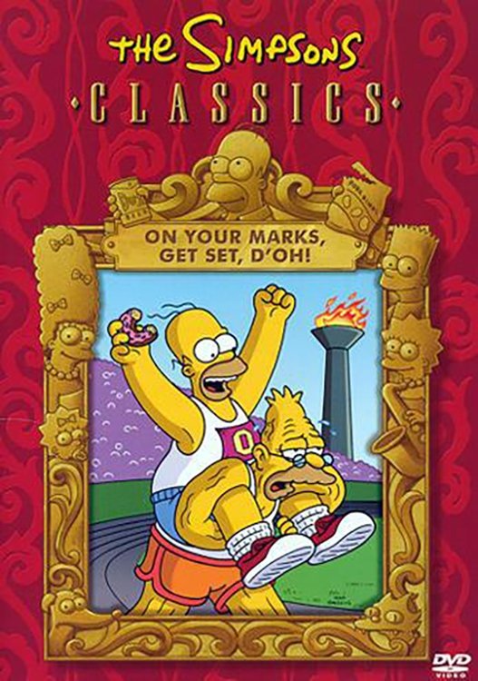 Poster de The Simpsons - On Your Marks, Get Set, D'oh!