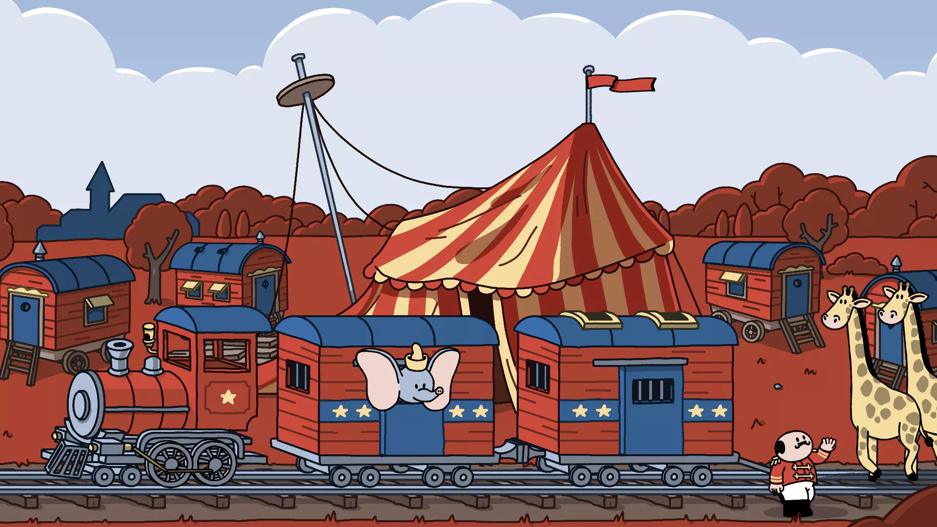 Boerke in the circus