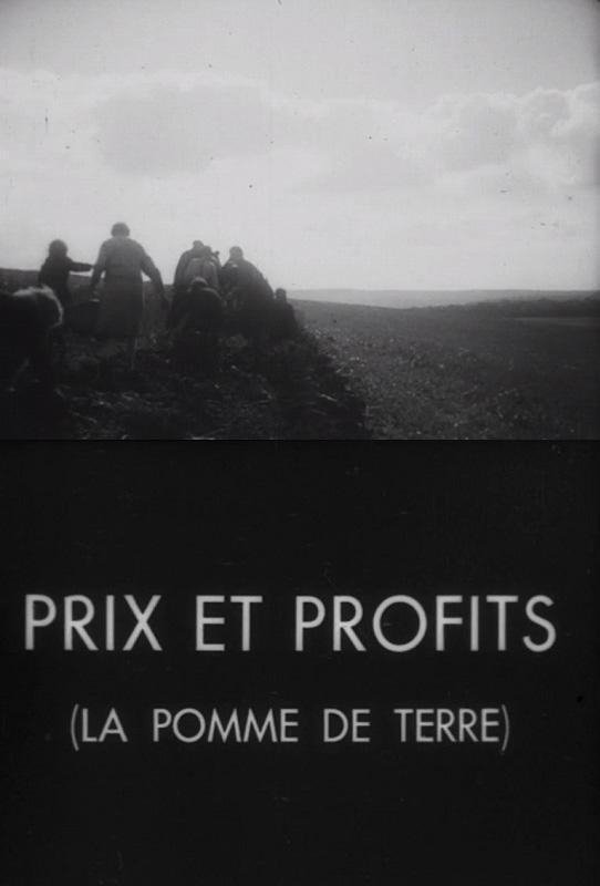 Poster de Prix et profits, la pomme de terre