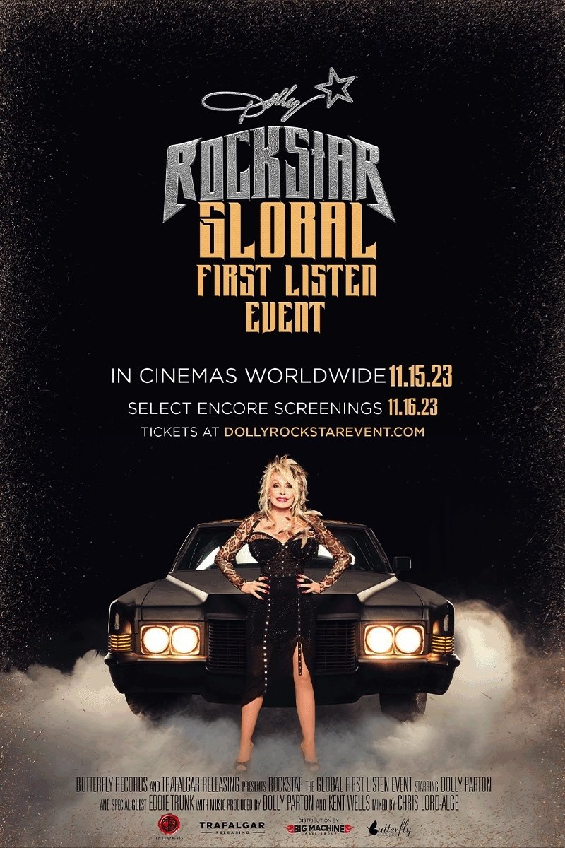 Poster de Dolly Parton Rockstar Global First Listen Event