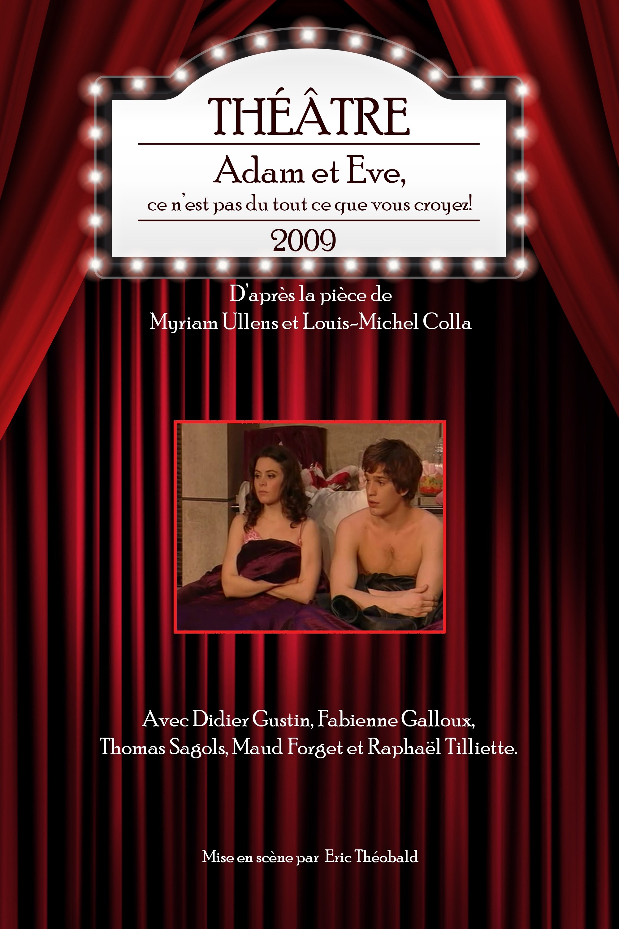 Poster de Adam et Eve, ce n’est pas du tout ce que vous croyez!