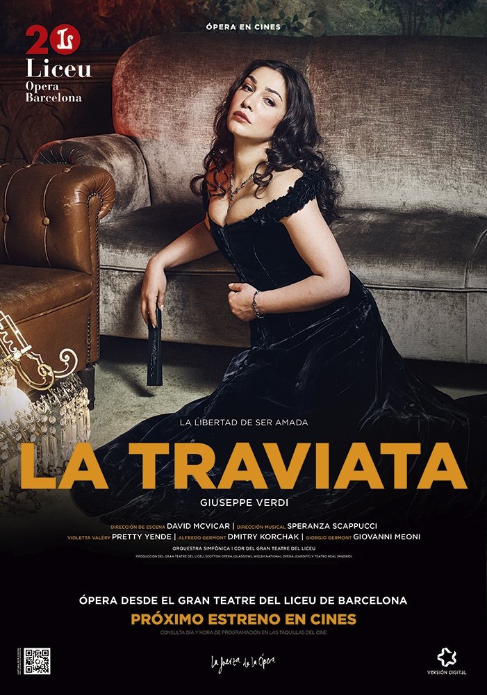 Poster de La Traviata - Gran Teatre del Liceu de Barcelona