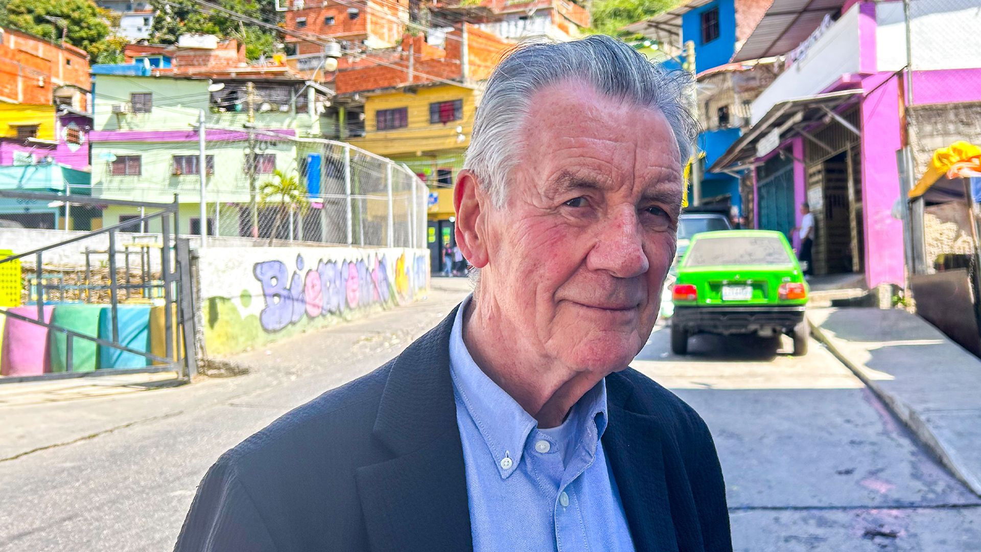Michael Palin in Venezuela
