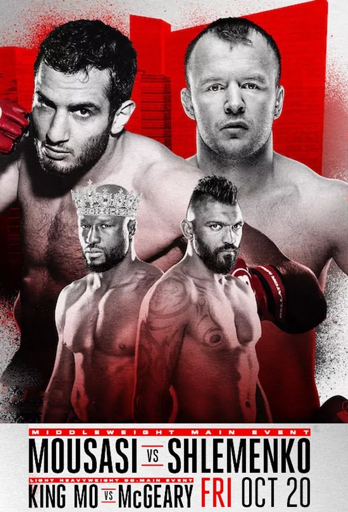 Affiche du film Bellator 185: Mousasi vs. Shlemenko