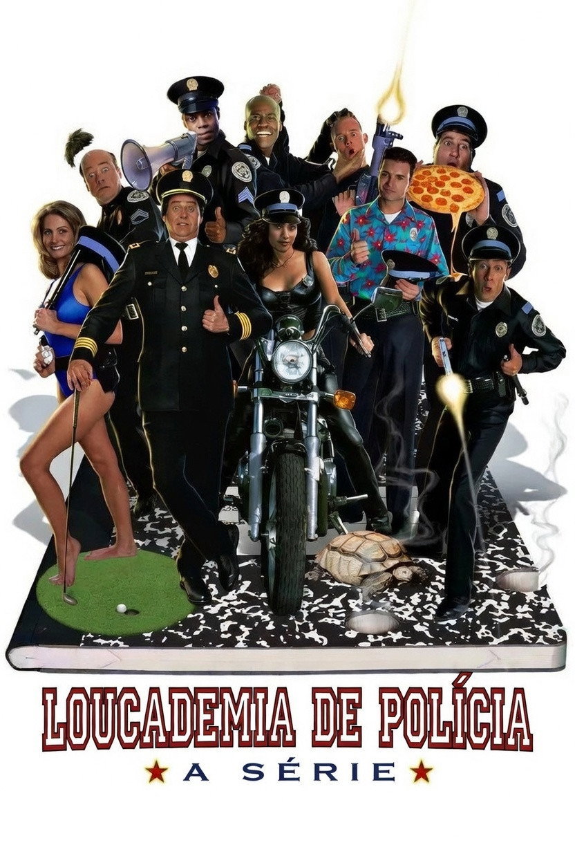 Poster de Loucademia de Polícia: A Série
