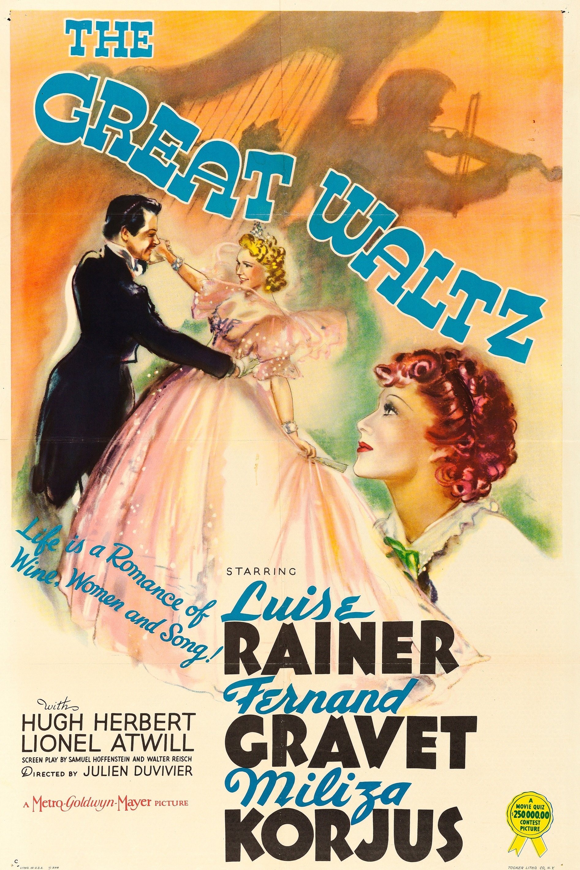 Poster for The Great Waltz