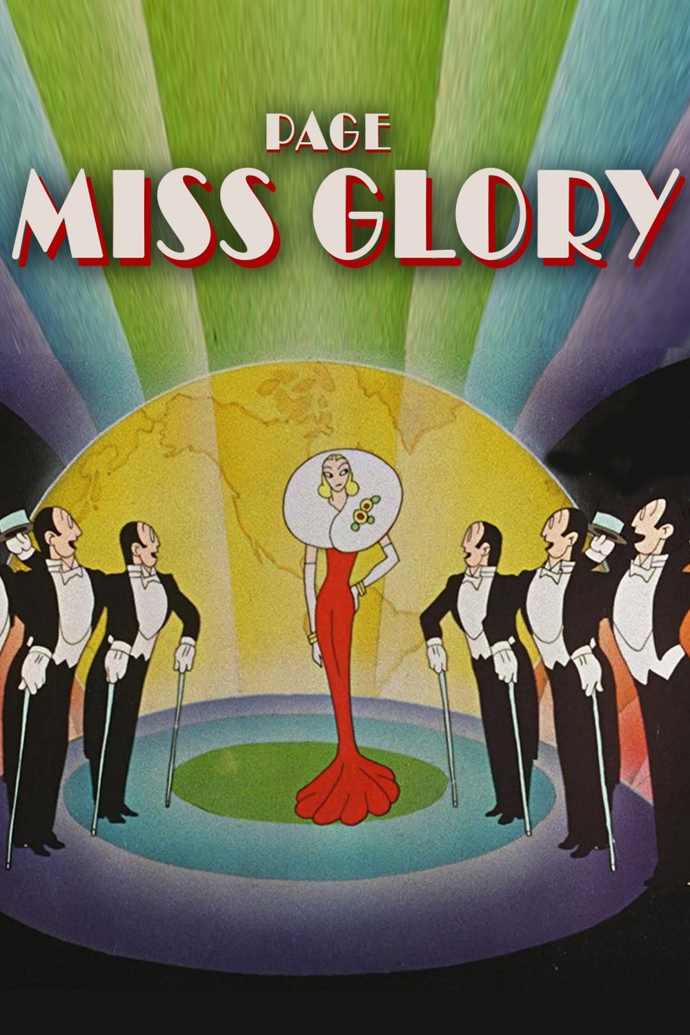 Page Miss Glory Poster