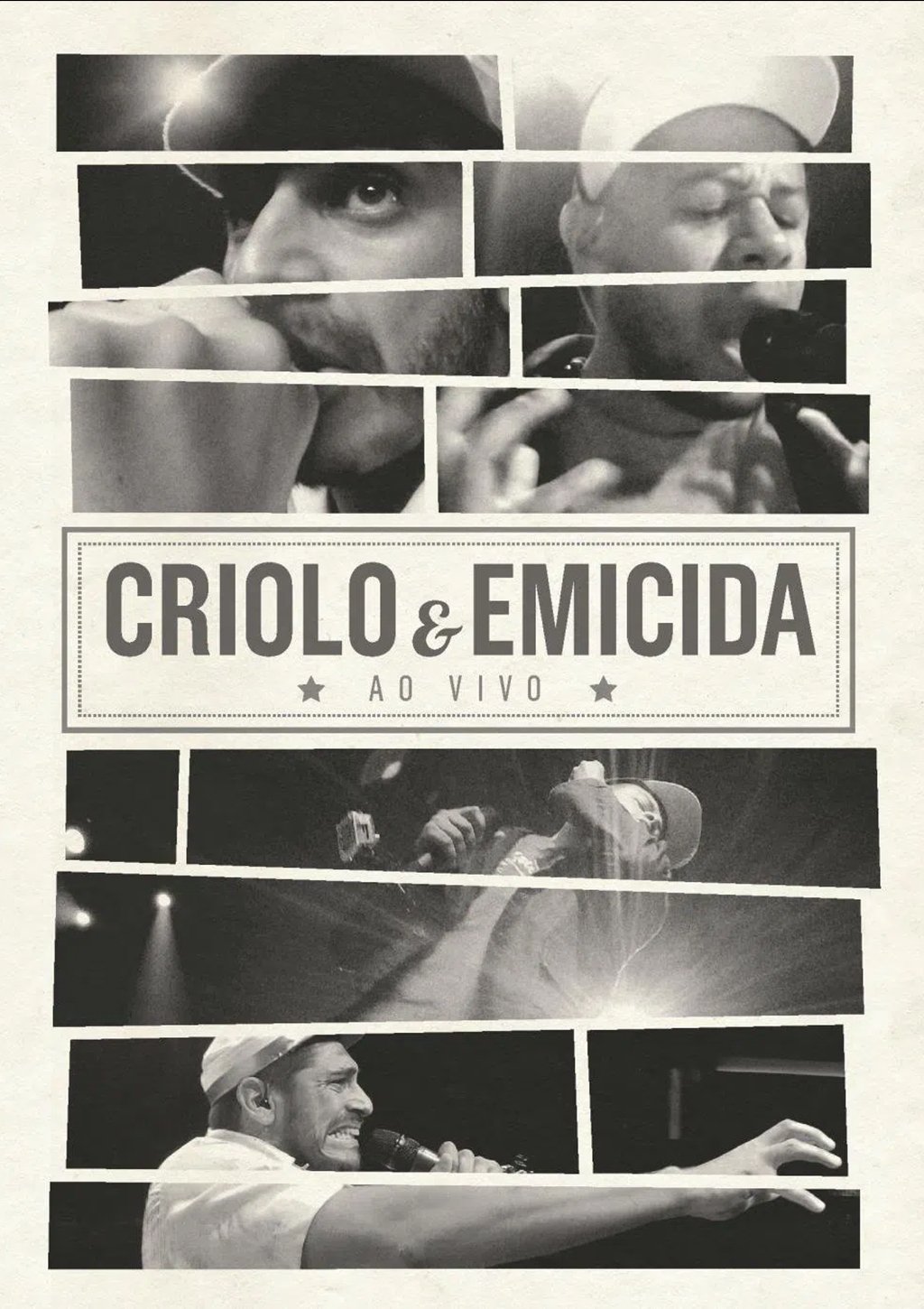Poster de Criolo & Emicida - Ao Vivo
