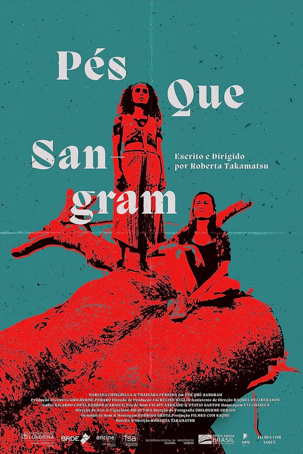 Poster de Pés que Sangram