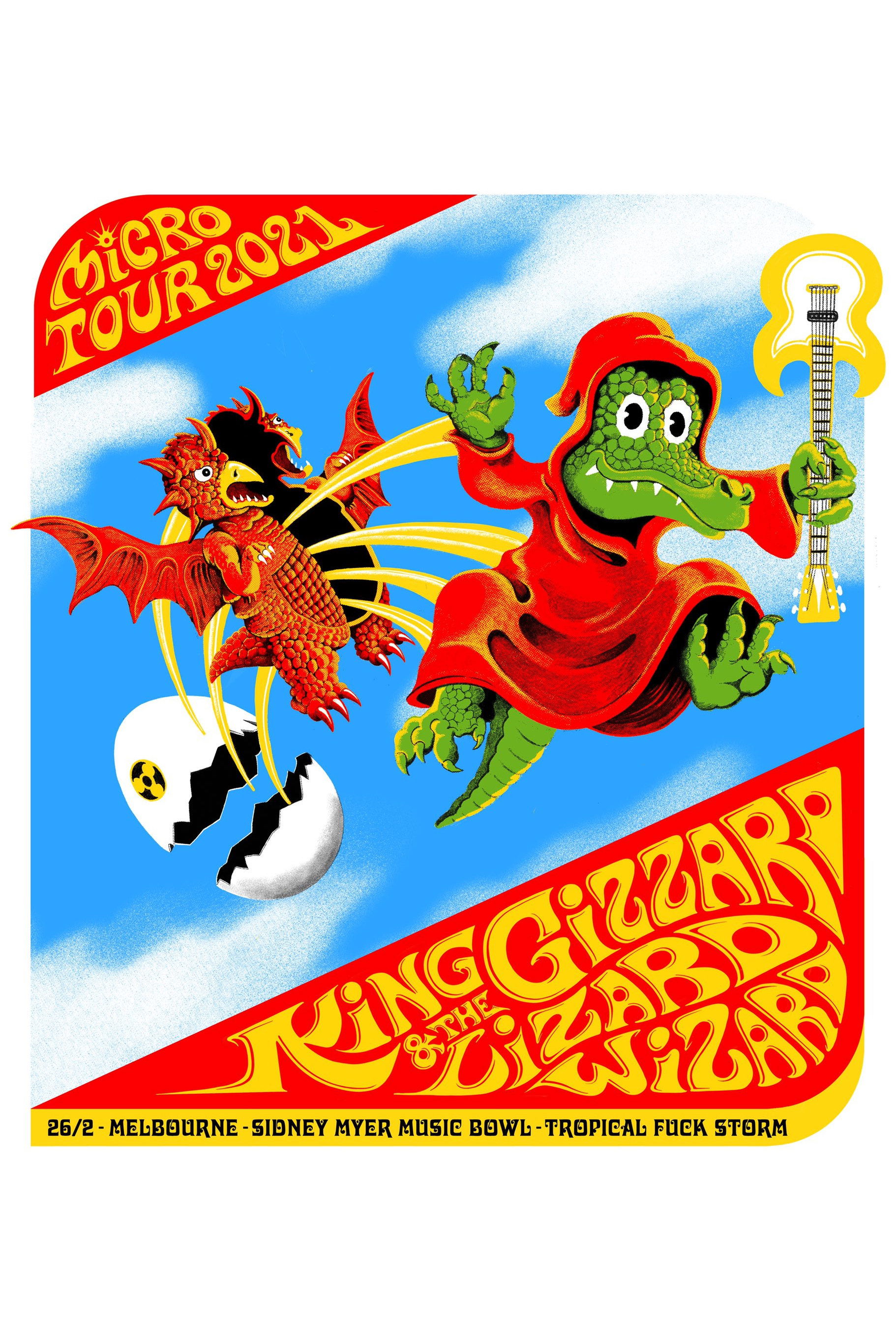 Poster de King Gizzard & The Lizard Wizard - Live in Melbourne '21