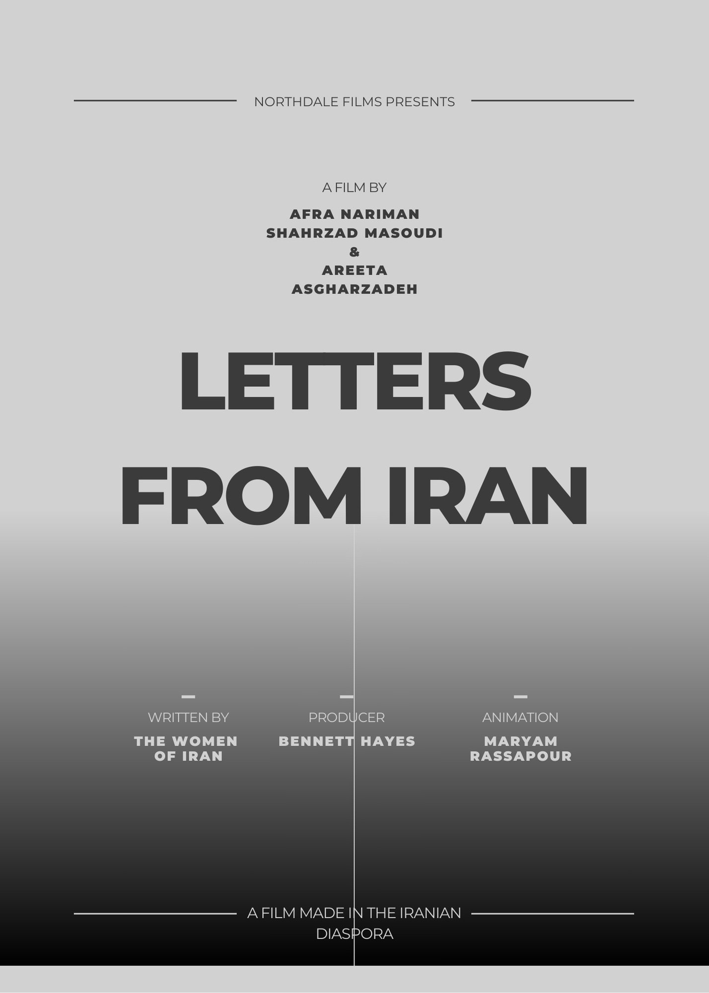 Poster de Letters From Iran