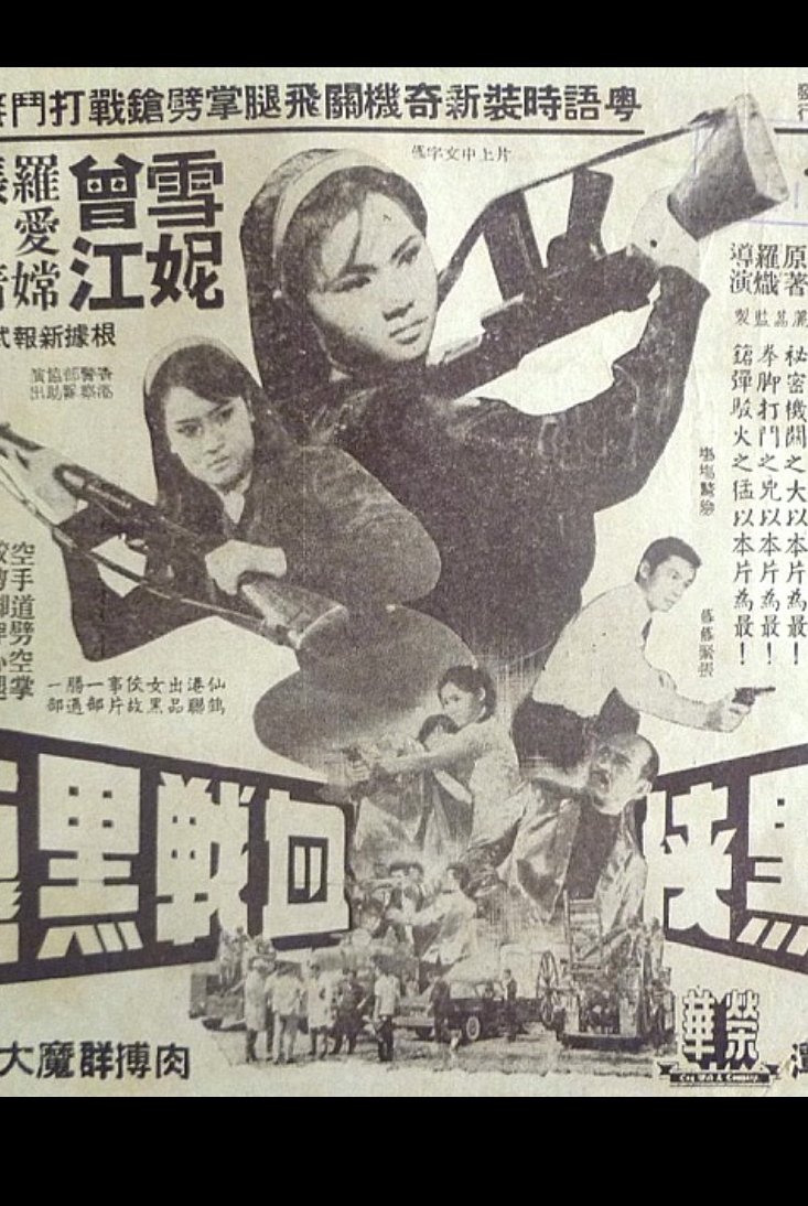 Poster de 女黑俠血戰黑龍黨