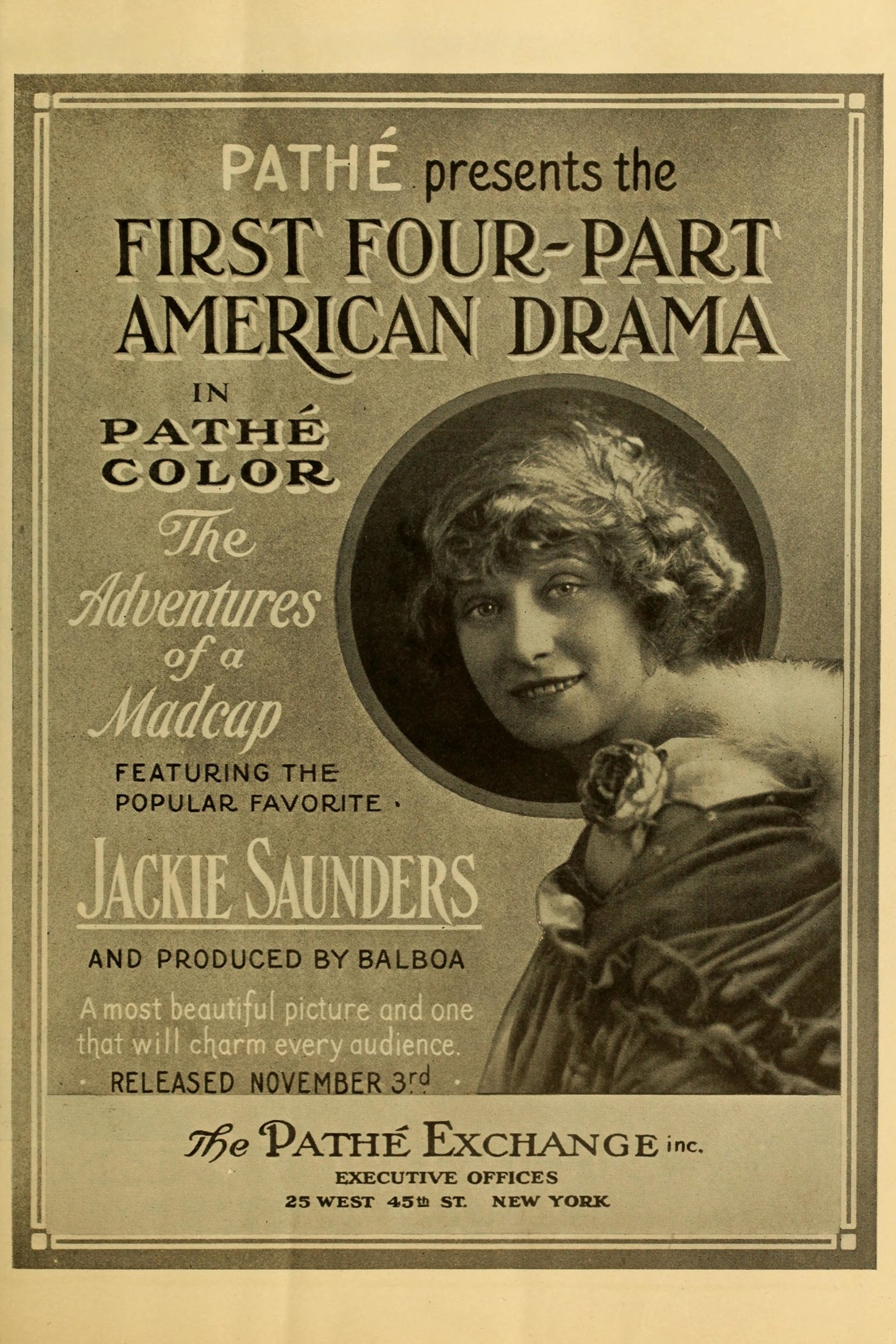Poster de The Adventures of a Madcap