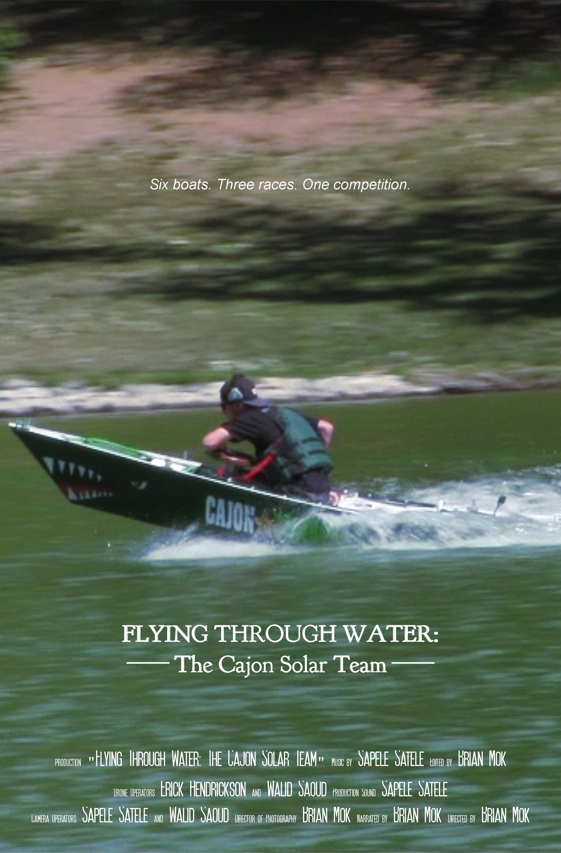 Poster de Flying Through Water: The Cajon Solar Team