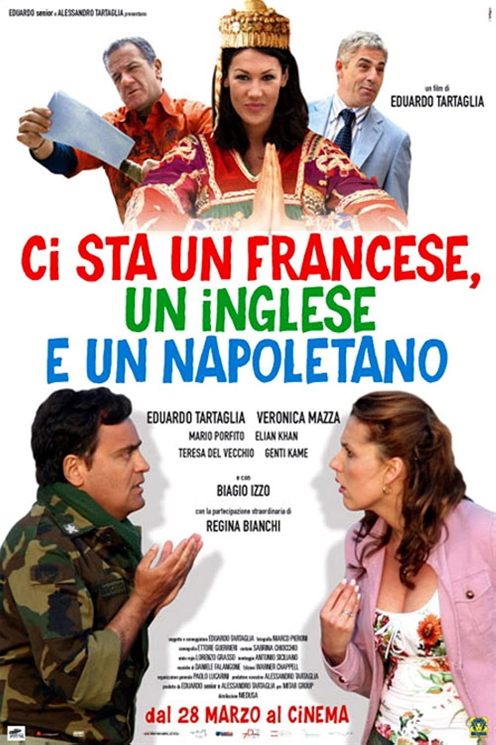 Poster de Ci sta un francese, un inglese e un napoletano