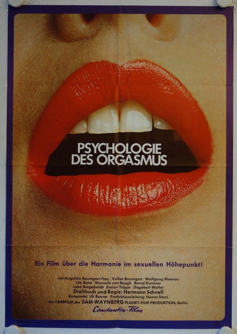 Poster de Psychologie des Orgasmus