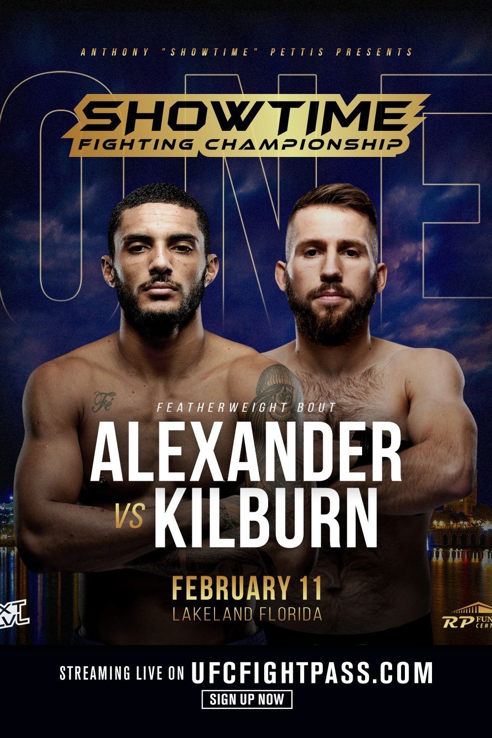 Poster de Anthony Pettis FC 1: Alexander vs. Kilburn