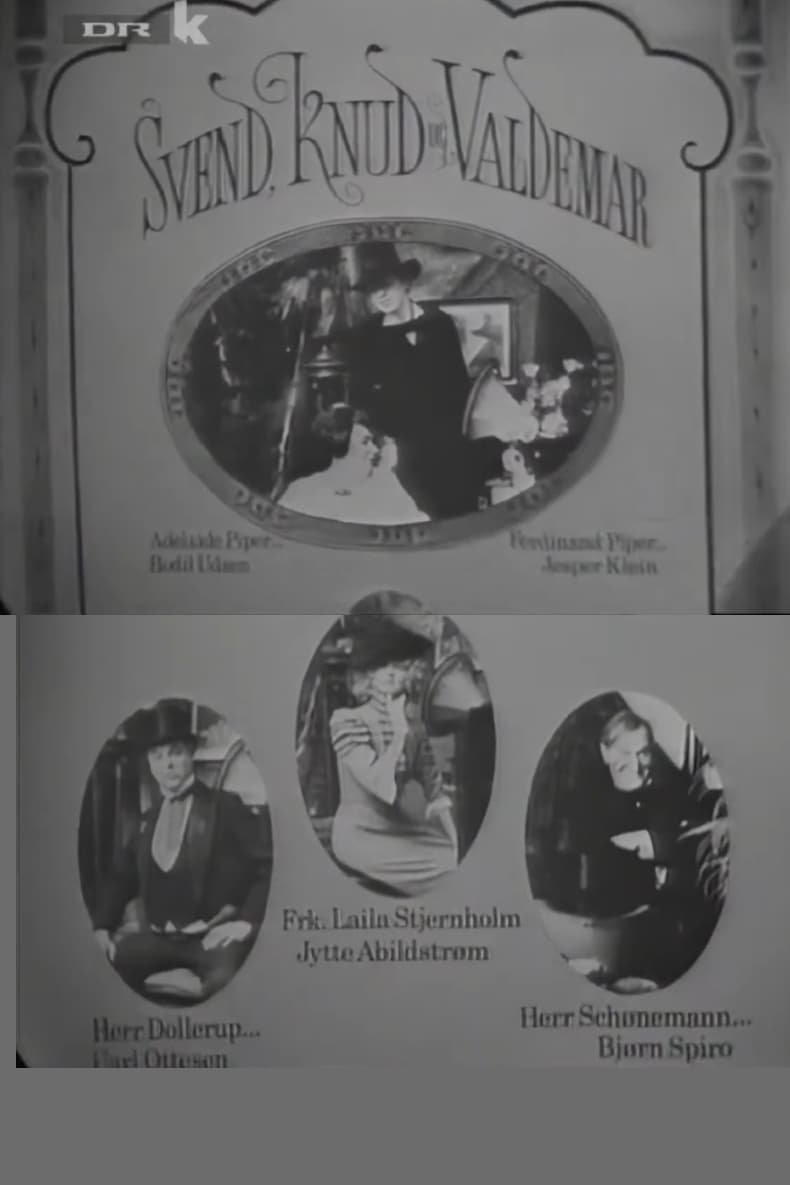 Poster de Svend, Knud og Valdemar