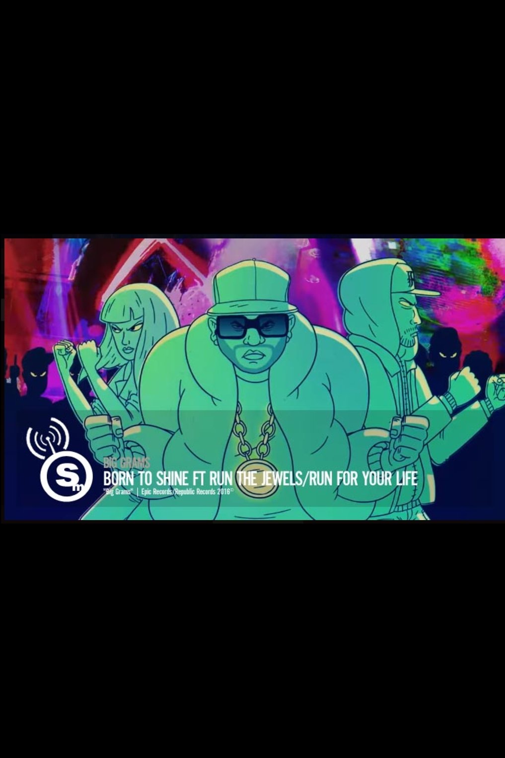 Poster de Big Grams: Born to Shine - Run for Your Life