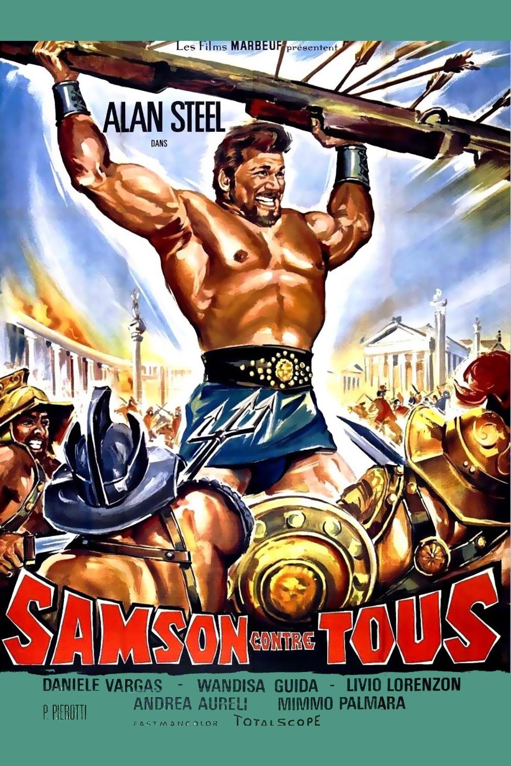 Affiche du film Hercule contre Rome