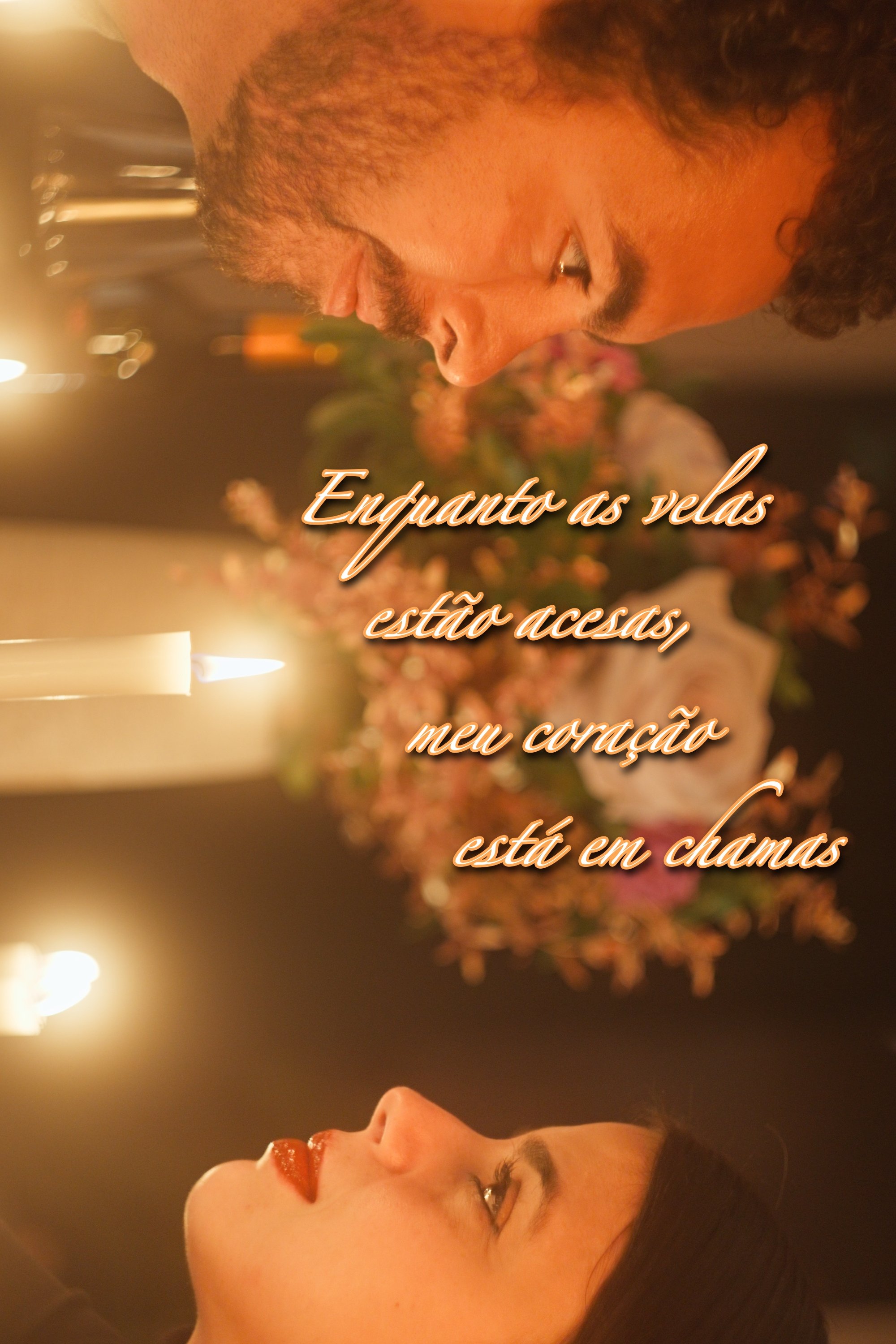 Poster de Enquanto as velas estão acesas, meu coração está em chamas