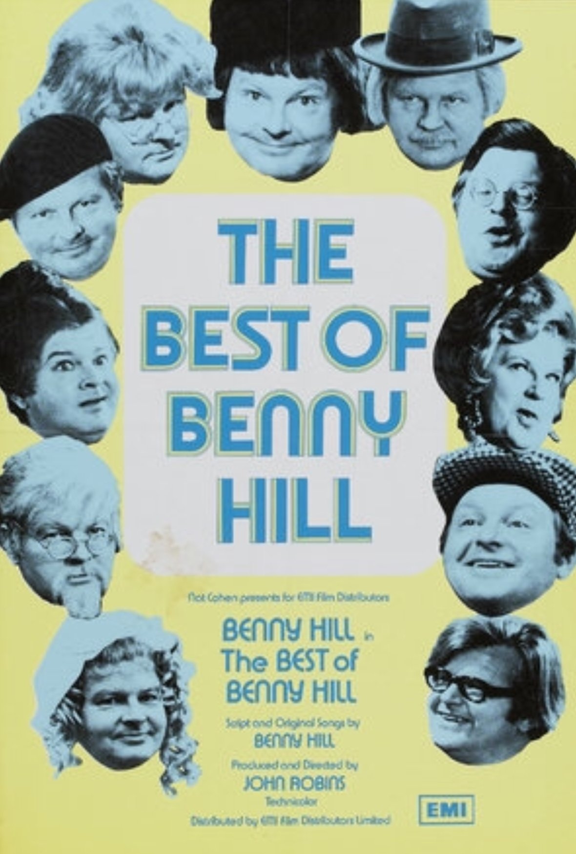 The Best Of Benny Hill Poster