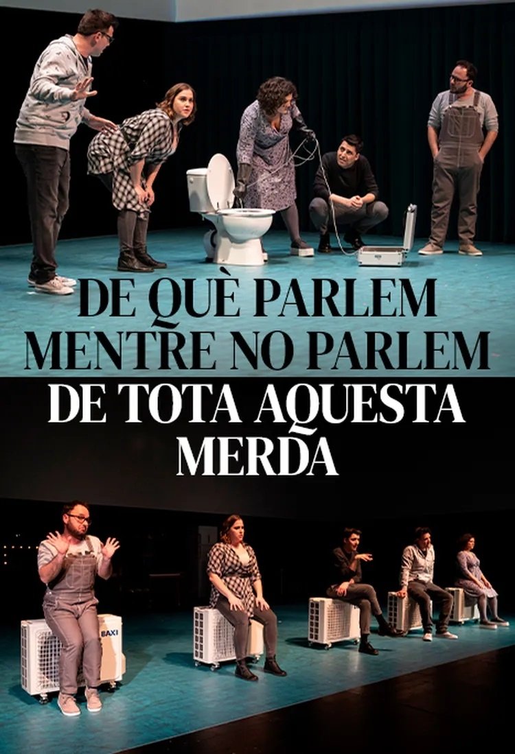 Poster de De què parlem mentre no parlem de tota aquesta merda