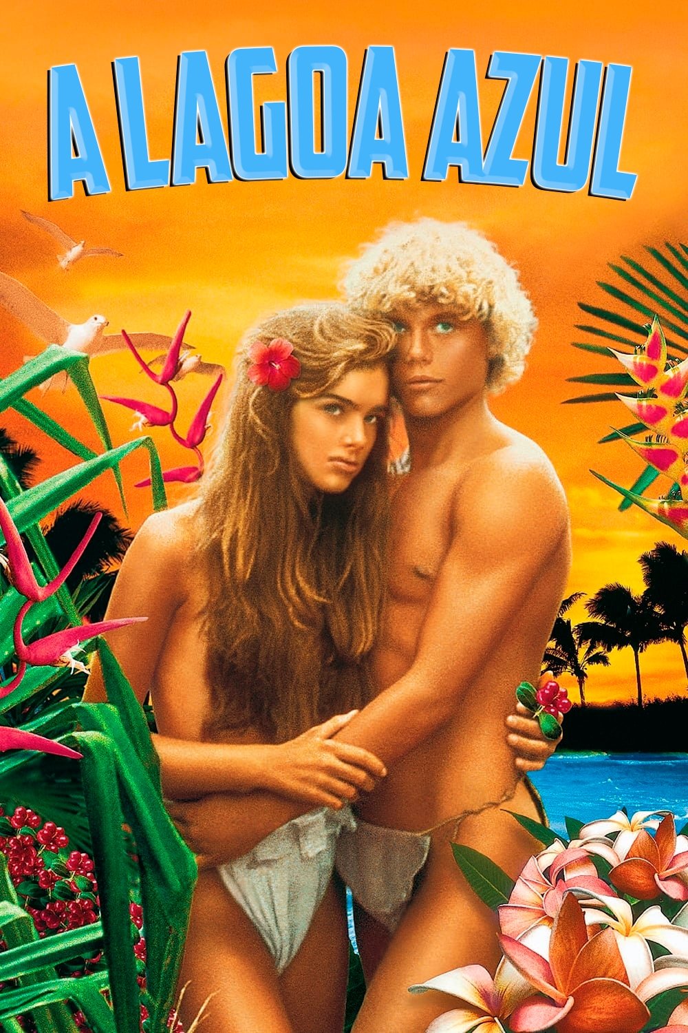 Poster de A Lagoa Azul