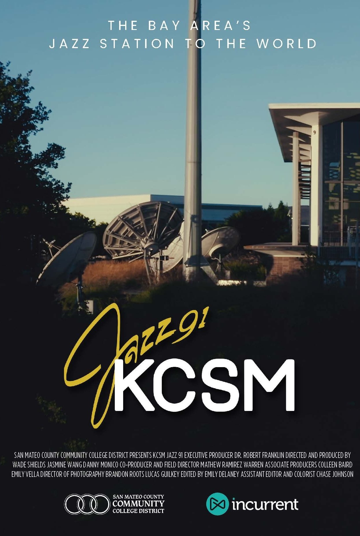 Poster de KCSM 91.1: The Bay Area's Jazz Station to the World