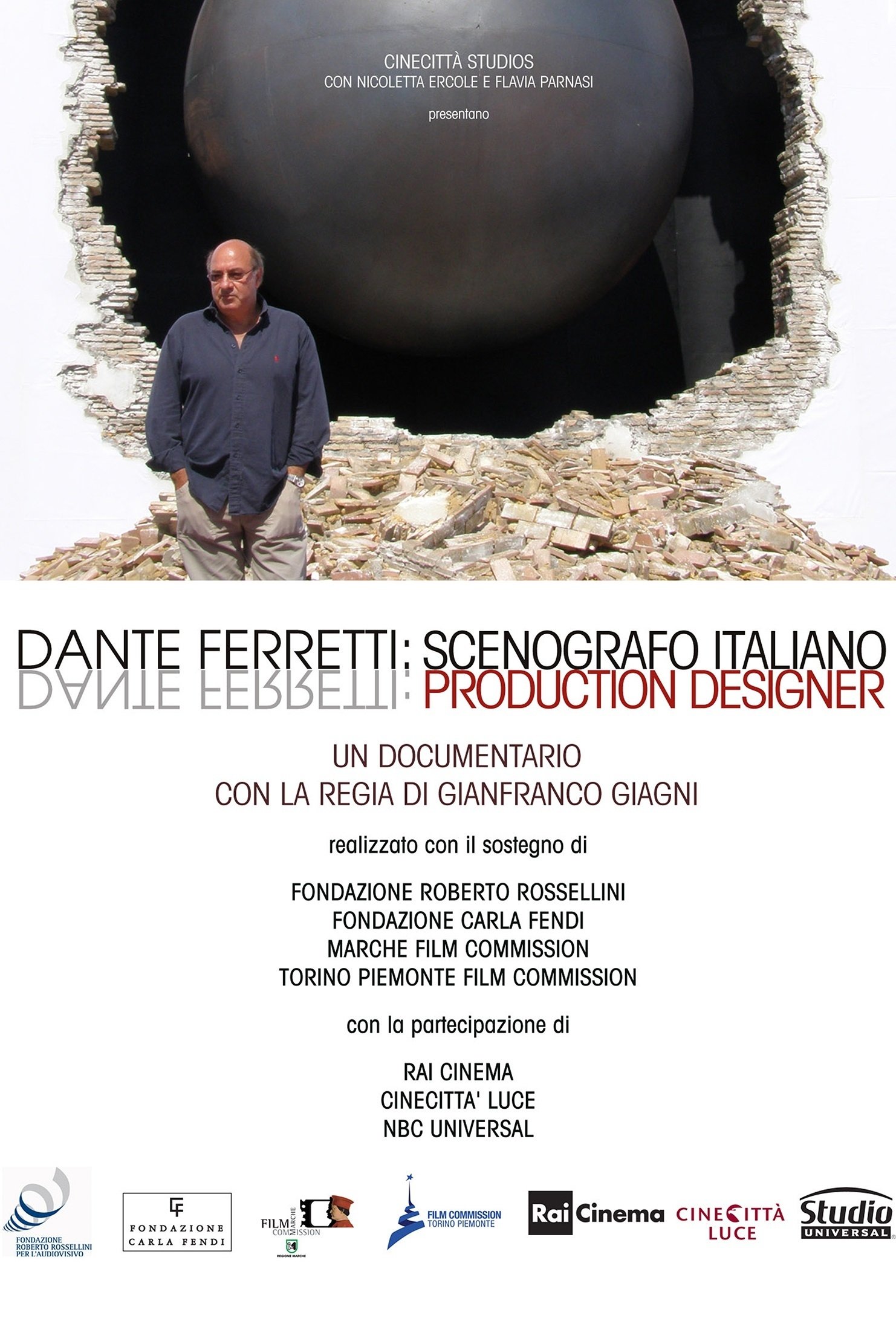 Poster de Dante Ferretti - Scenografo italiano