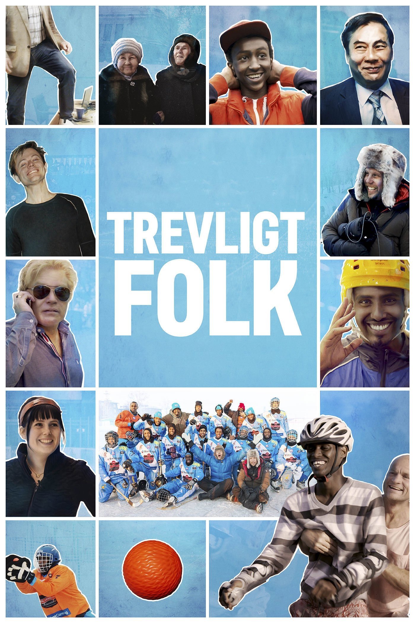 Poster de Filip & Fredrik presenterar Trevligt folk