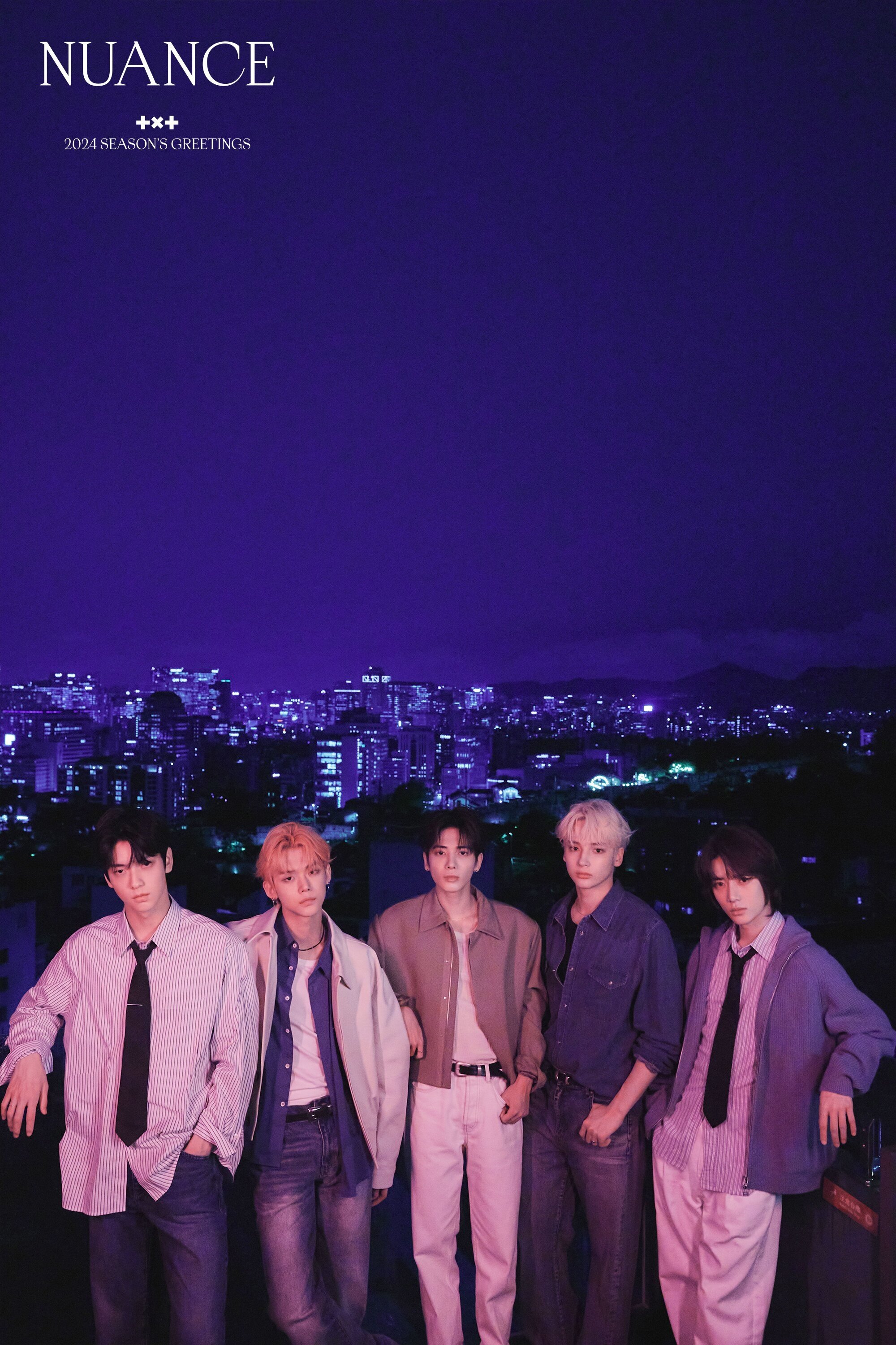 Poster de TOMORROW X TOGETHER 'NUANCE' 2024 SEASON'S GREETINGS