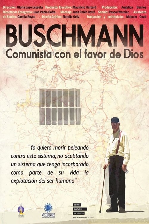 Poster de Buschmann, comunista con el favor de Dios