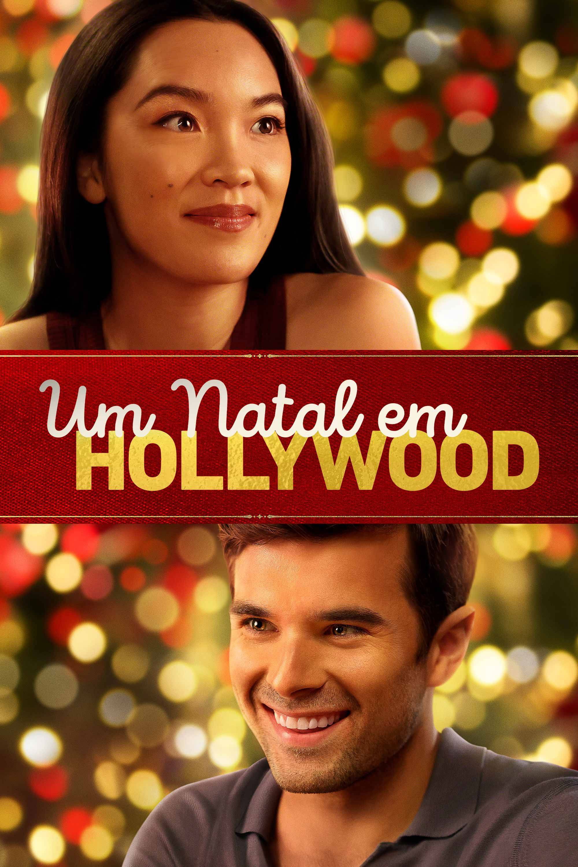 Poster de Natal em Hollywood