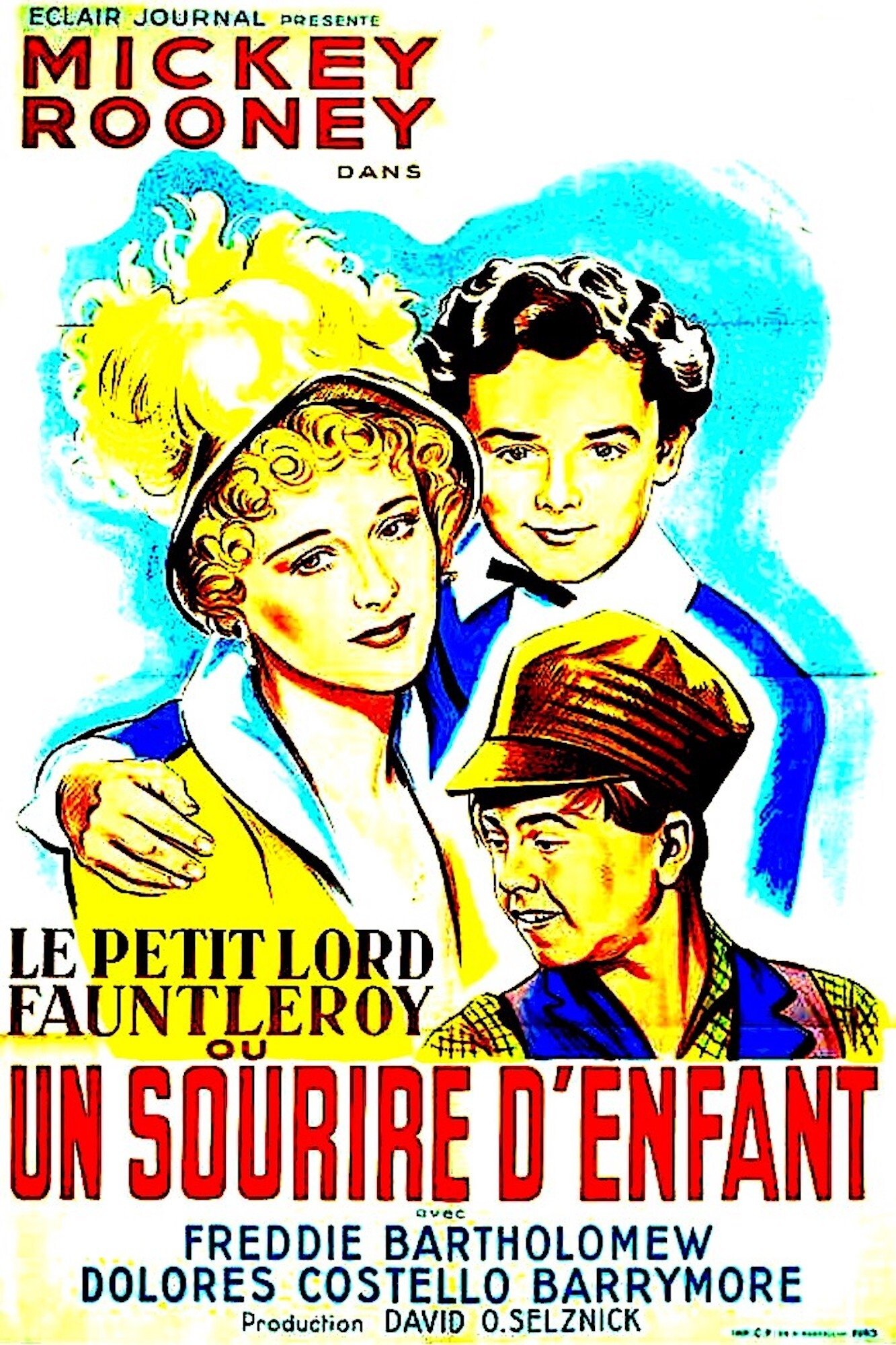 Affiche du film Little Lord Fauntleroy