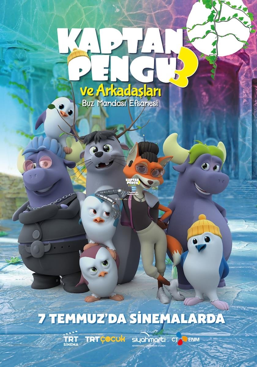 Poster de Kaptan Pengu ve Arkadaşları 3: Buz Mandası Efsanesi