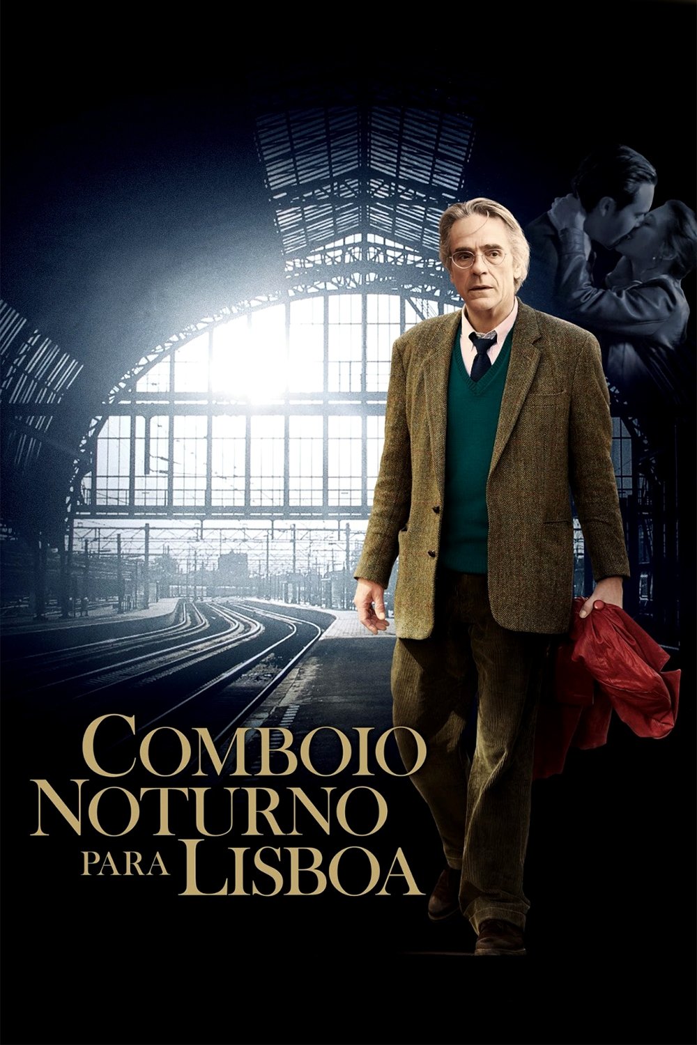 Poster de Trem Noturno para Lisboa